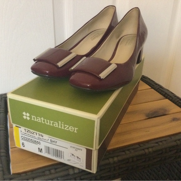 Naturalizer Francee Plum Pump Shoe Dize 6 - Picture 6 of 8